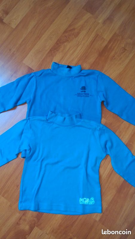 Tee-shirt / sous pulls manches longues - 5 ans (image 1)