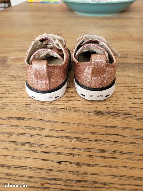 Converse Basse Converse Enfant Brun Baskets Chuck Taylor As SP OX