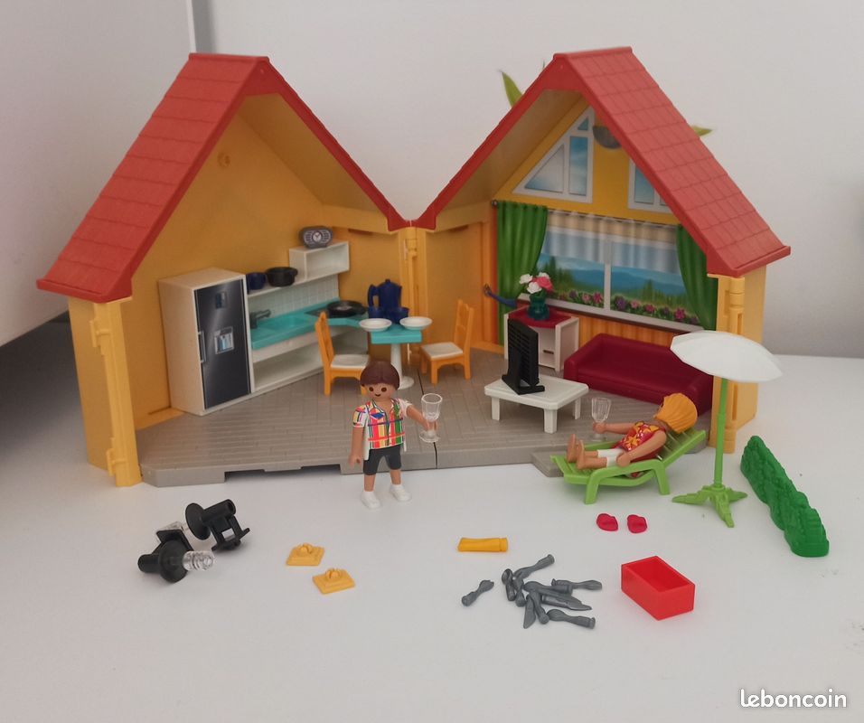 Playmobil - Maison De Vacances - Occasion - Set Complet ?