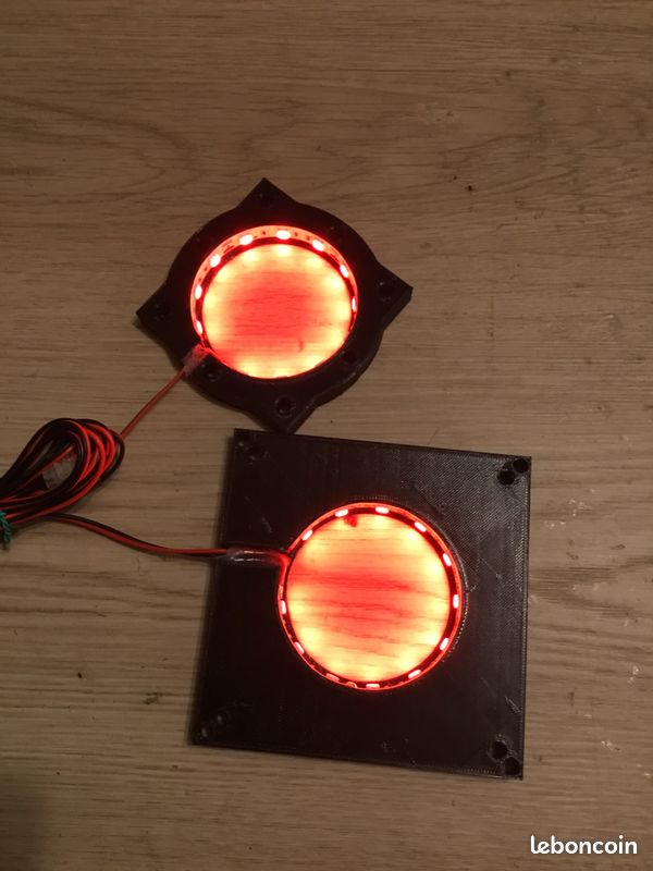 Autocollant lumineux dynamique pour vitre arrière de voiture, écran LED