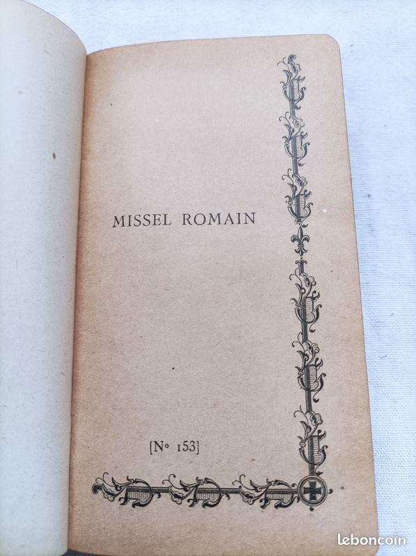 Nouveau missel romain - Mellottée - 1919 (image 6)