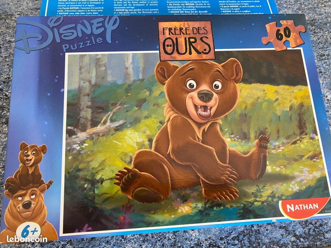 Lot de puzzles complets max 100 pièces Jeux Jouets