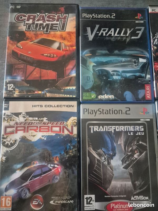 Lot De 18 Jeux PS1 Loose (sans Boîte) : Blade, Mickey, Duke Nukem, Colin McRae, Etc.