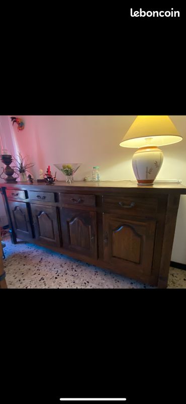 Table/meubles armoire en chene massif (image 3)