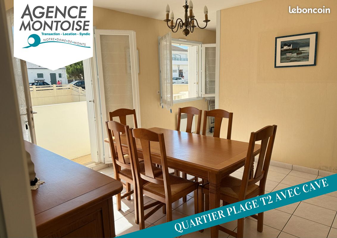 Appartement 2 pièces 37 m² · à Notre-Dame-de-Monts · 37 m² · 138 200 €