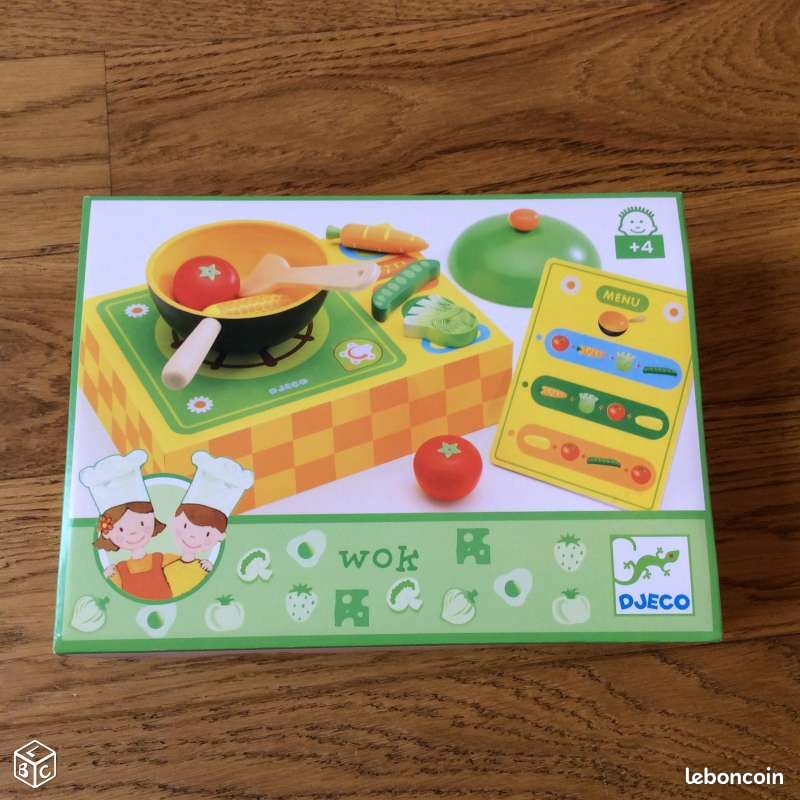 Set wok en bois Djeco,Max (image 1)