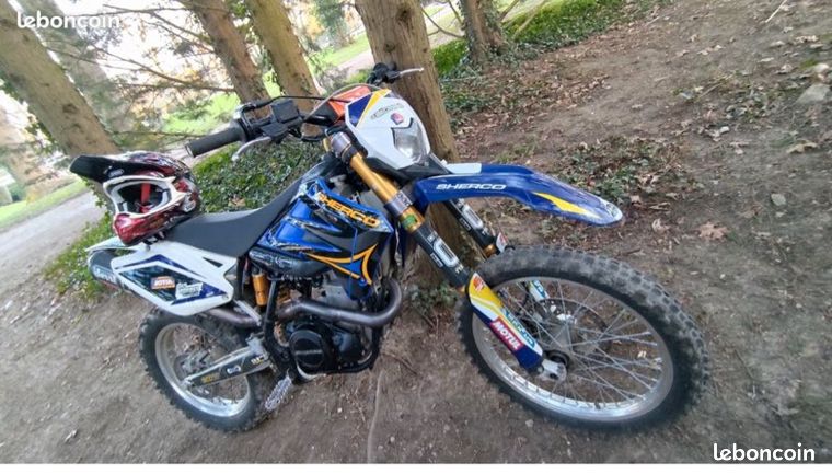 Vends 450 sherco Motos