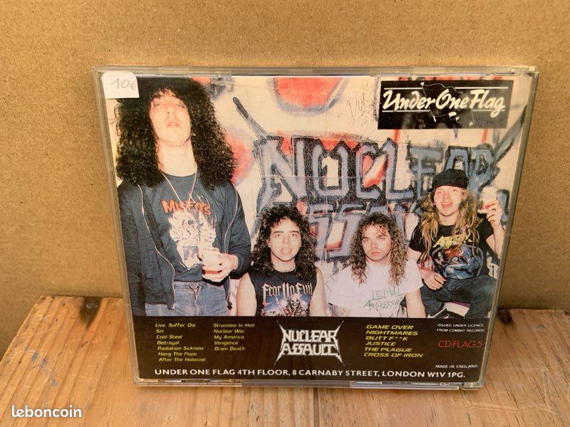 CD Trash - Nuclear Assault – Game Over- 1987 (image 2)