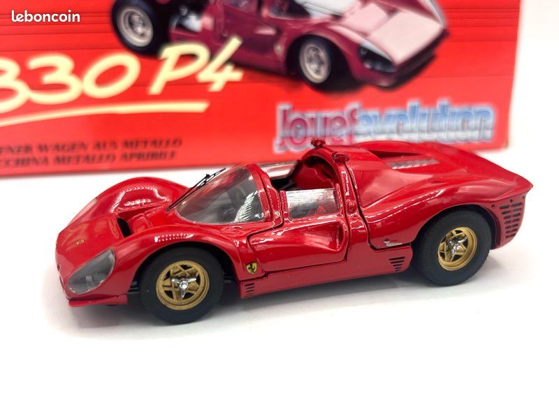 Jouef Evolution 1/43 - Ferrari 330 P4 Spyder Brands Hatch 1967 N°6