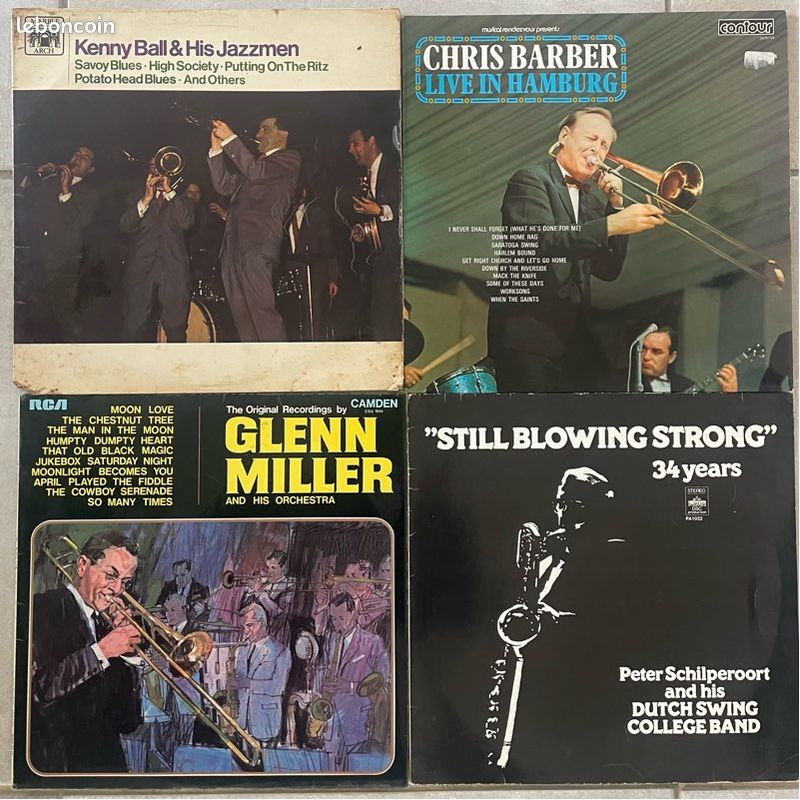 Lot de 4 disques de Jazz (image 1)
