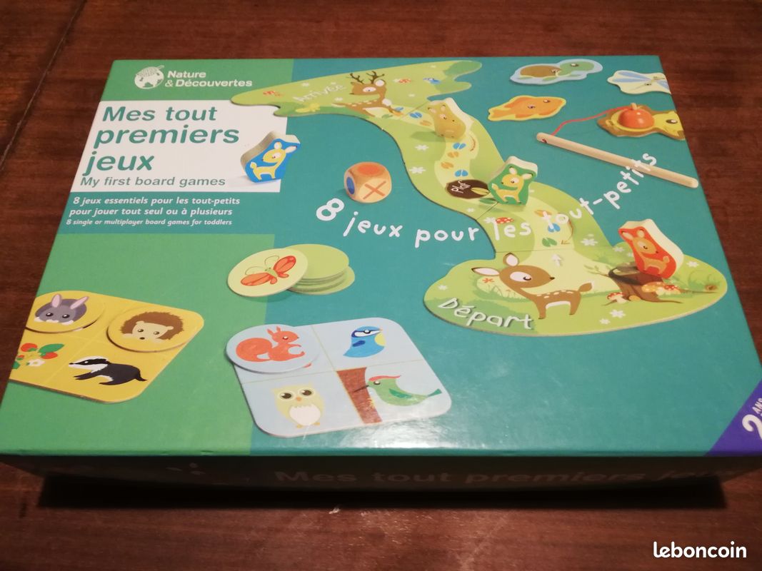 Jeu "Mes tout premiers jeux" NATURES & DECOUVERTES (image 1)