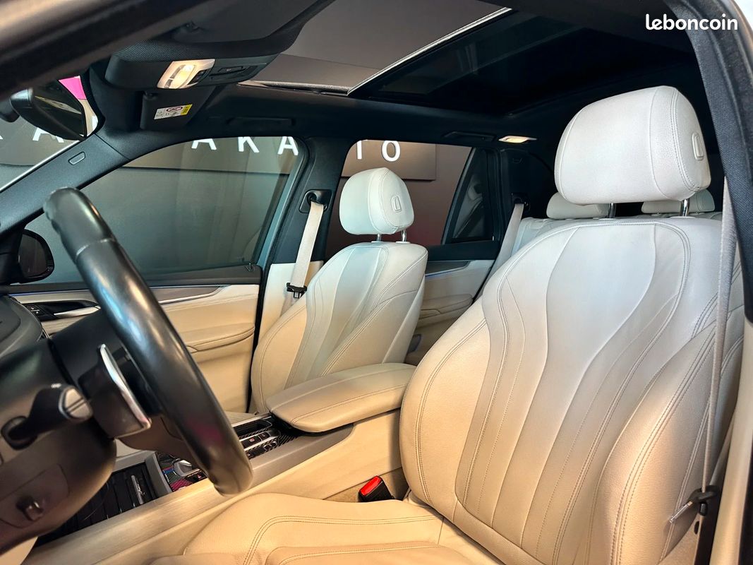 BMW X5 F15 xDrive40e 313 ch BVA8 Pack M - Caméra 360° / Apple Carplay / Toit Ouvrant (image 9)