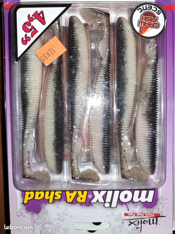 Leurre Souple Molix Ra Shad 3.8" 9.5 Cm