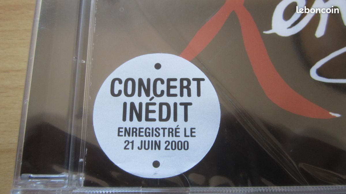 RENAUD Une Guitare un Piano et Renaud CD Live 2000 neuf sous blister (image 2)