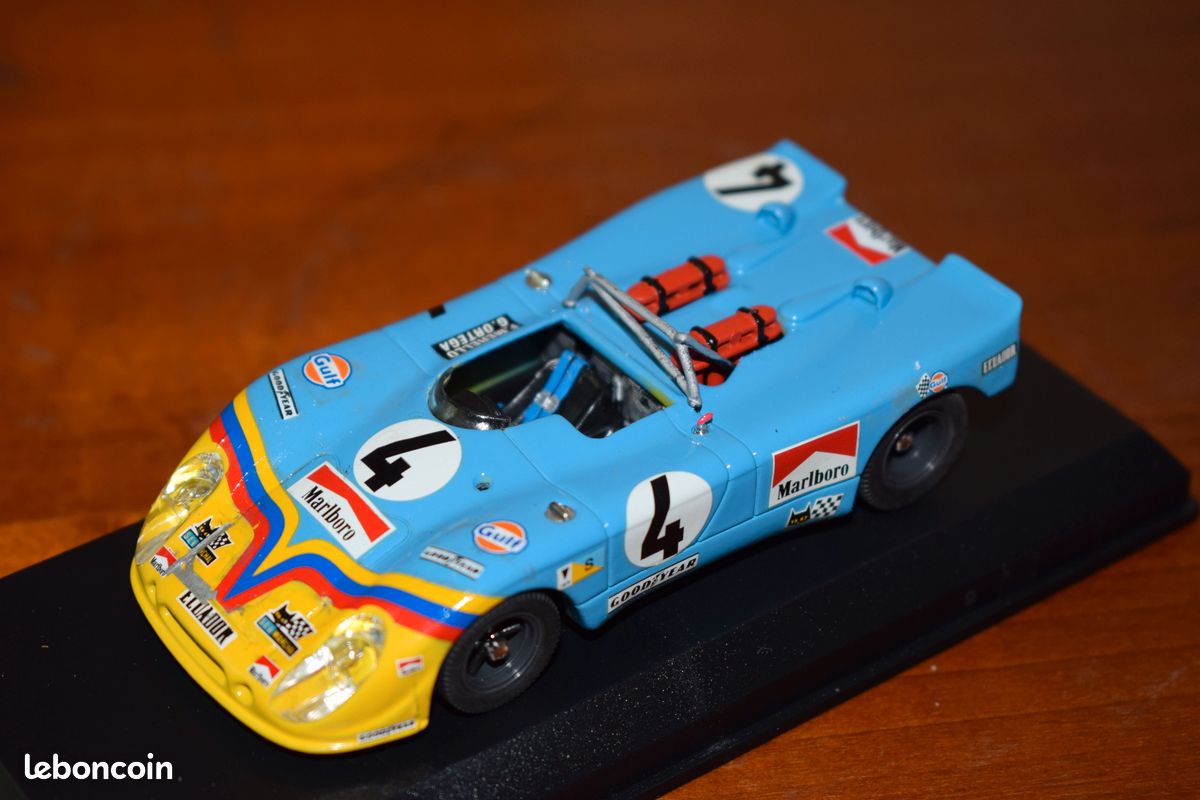 Porsche 908/2 #4 - 7th LM 1973 G Ortega/F. Merello GULF 1/43 (image 1)