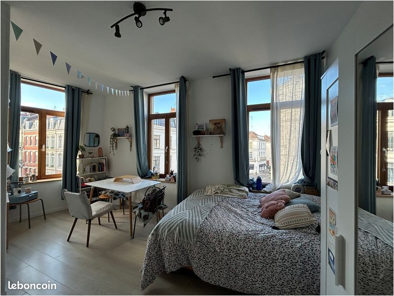 Appartement 1 pièce 19 m² · à Lille · 19 m² · 550 €/mois