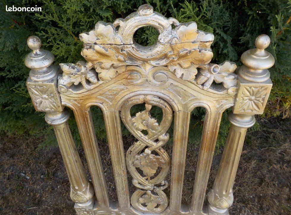 Lot de 2 chaises Louis XIII / Henry II (image 11)