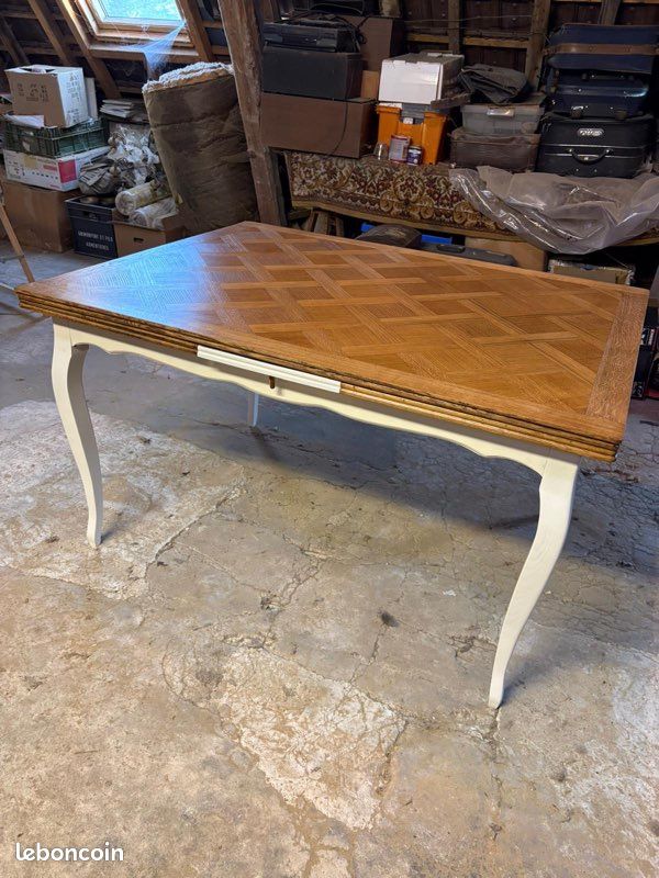 Table ancienne rénovée (image 7)