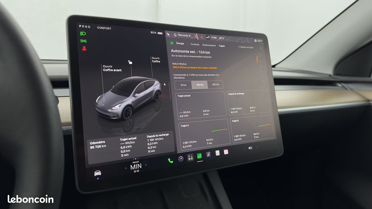 TESLA MODEL Y Grande Autonomie Dual Motor AWD (image 25)