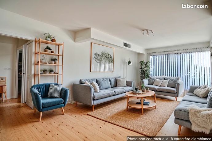 Appartement 3 pièces 82 m²