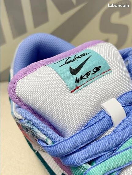 Nike Dunk Low Fut'ura Labora'tories Blea'ched Aqua Taille 42 (image 9)