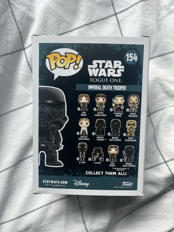 Funko Pop Star Wars Figurine Imperial Death Trooper 154 (image 3)
