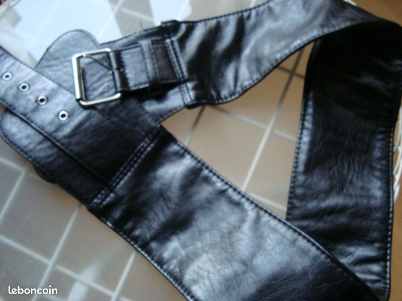 Ceinture Femme marron large (image 3)