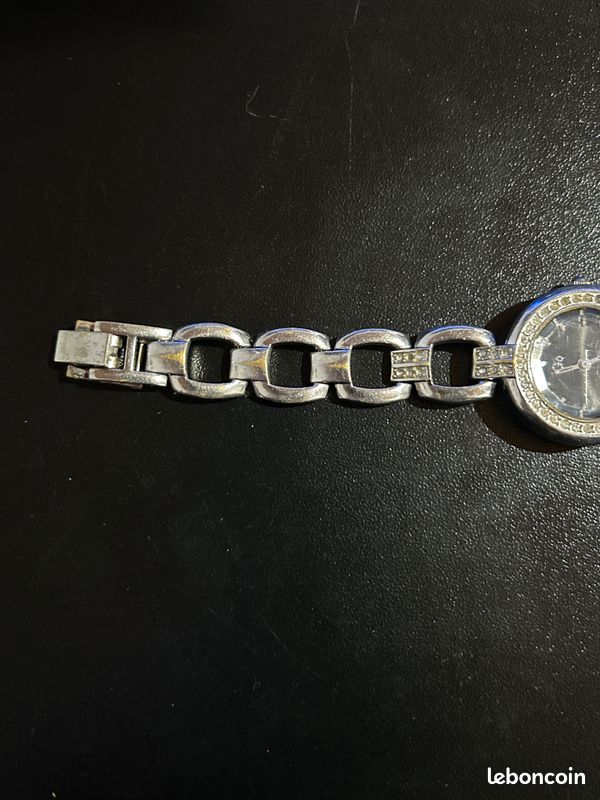 Montre bracelet en cristal argenté pour femmes Go Girl Only (image 11)