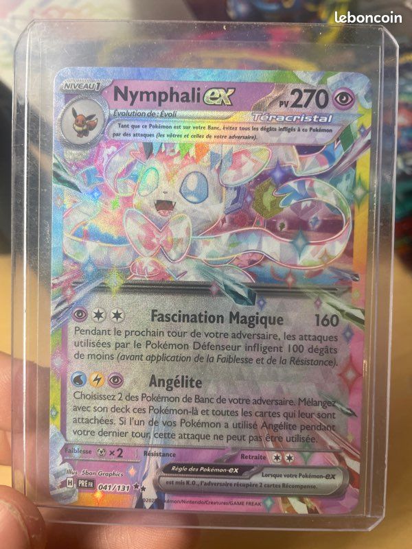 NYMPHALI EX 041/131 - NEUF - HOLO - CARTE POKEMON