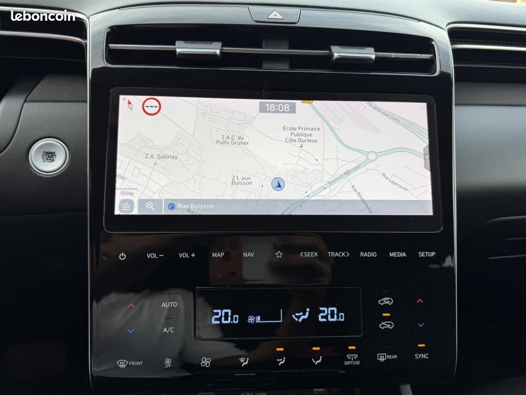 Hyundai Tucson III 1.6 CRDI 136ch Hybrid 48v Creative DCT7 (image 16)
