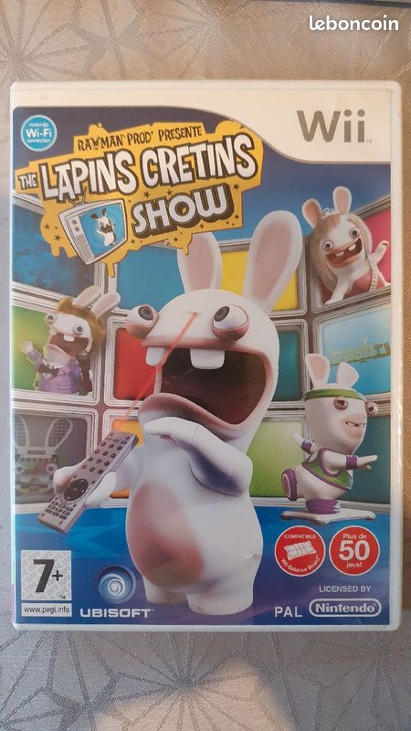 Jeu wii Lapins crétins Show (image 1)