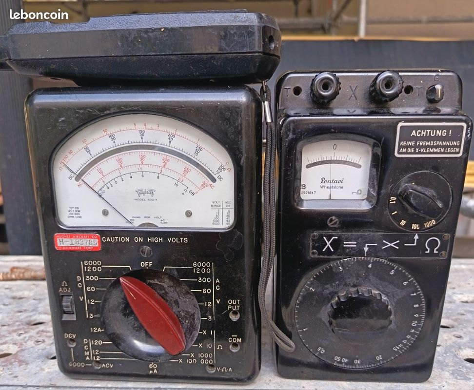 Appareils de mesure électriques vintage (image 5)