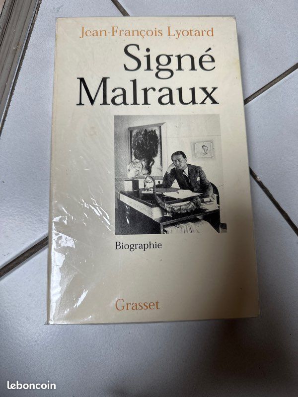 Livre Signé Malraux Jean François Lyotard (image 2)