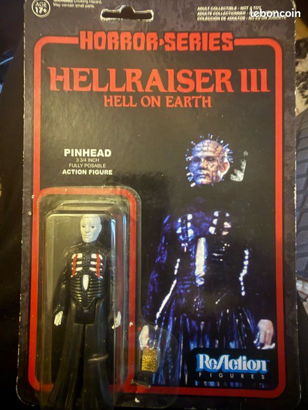 PINHEAD Hellraiser Hell On Earth action figure (NECA
