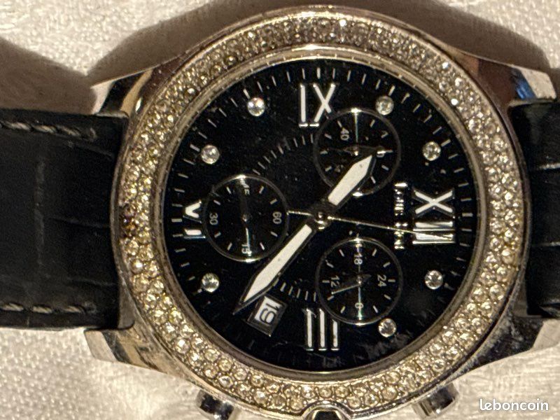 Louis Pion Chronographe – Quartz Miyota FS01 – Cadran noir (image 1)