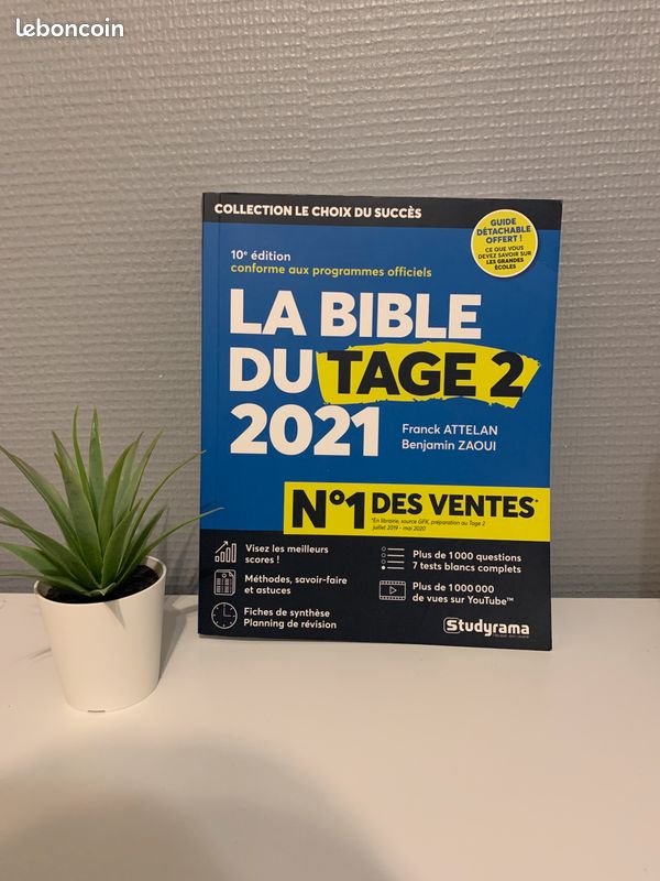 Livre - La bible du TAGE 2 2021 (image 1)