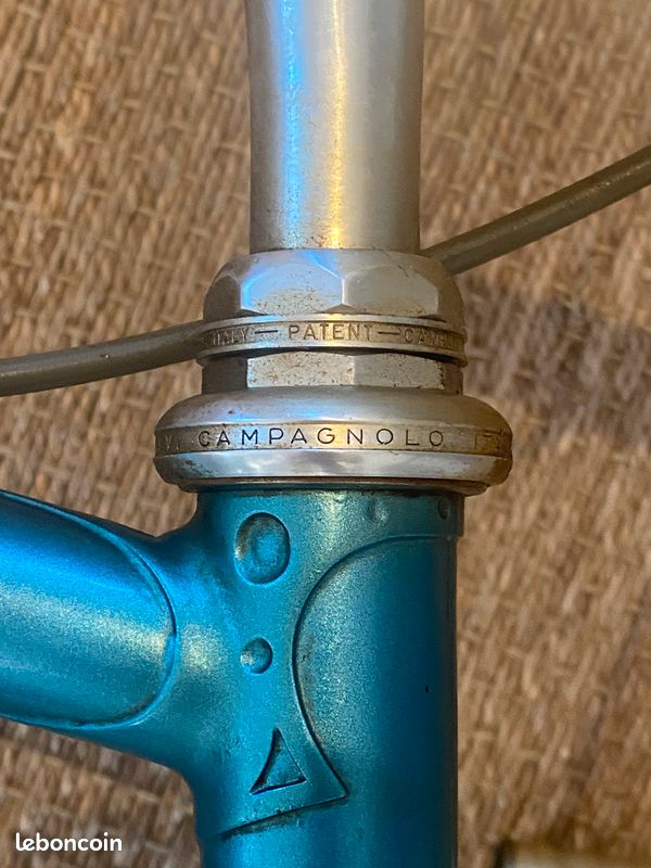 ANCIEN GRAND Cadre De Vélo Urago Nice 1960 Campagnolo Taille 62 Cm Old