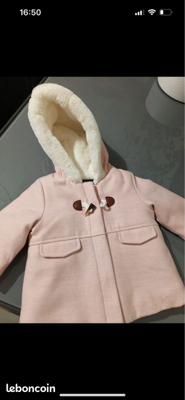 Manteau bébé fille 6 mois (image 1)