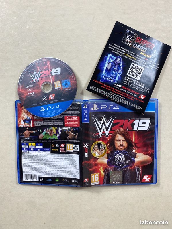 🎮 wwe 2k19 – Édition AJ Styles – PS4 Jeux vidéo