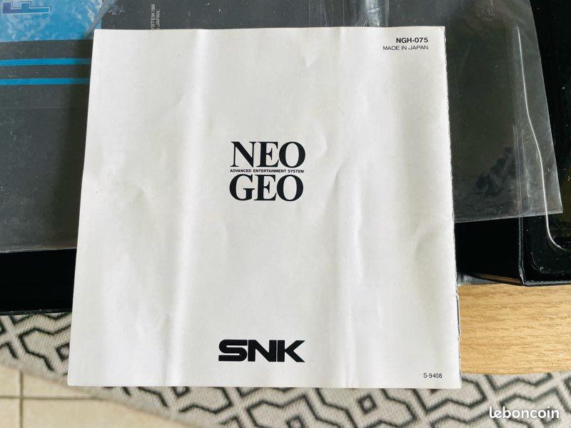 Jeu De Sport Arcade Vintage Bon état Cartouche Flip Shot Neo Geo MVS Originale - 100% Fonctionnelle, Occasion Bon état Jeu SNK MVS Occasion
