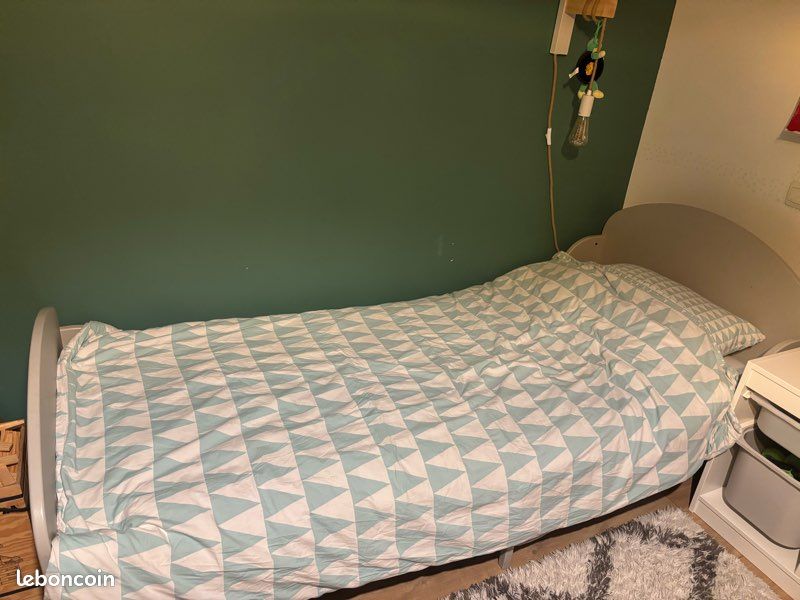 Lit évolutif gris Trogen IKEA (image 1)