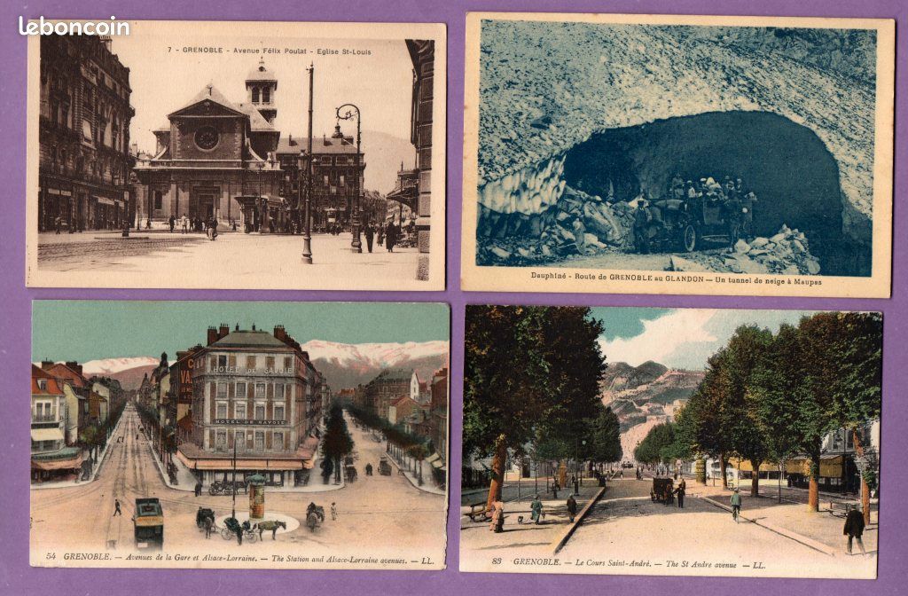 File:LL 25 - GRENOBLE - La Place Grenette et le Saint-Eynard.JPG - Wikimedia Com