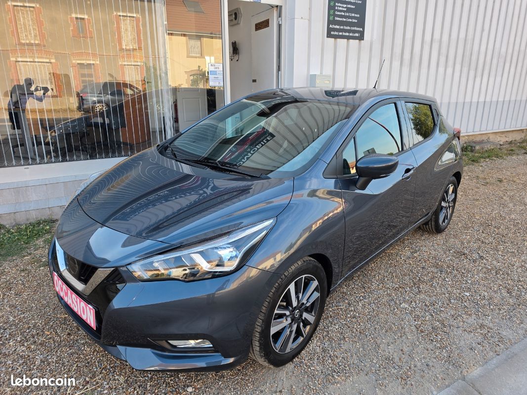 Nissan Micra 1.0 70 ch Made in France 21000 km 06/2018 1ère Main (image 2)