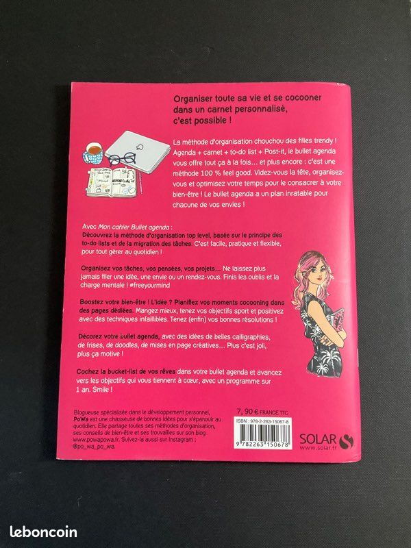 Mon cahier bullet agenda (image 1)