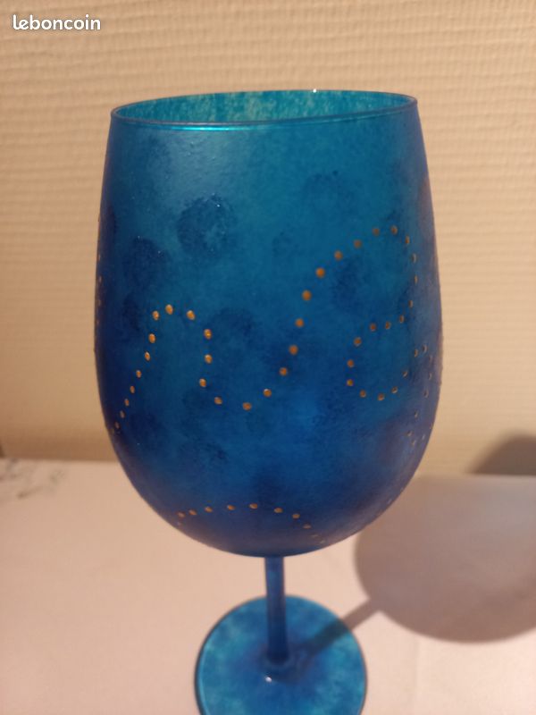 Verre décoré à la main (image 2)