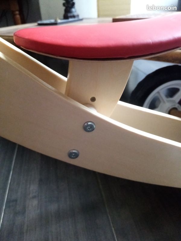 Tricycle 2 en 1 pour enfant draisienne en bois (image 5)
