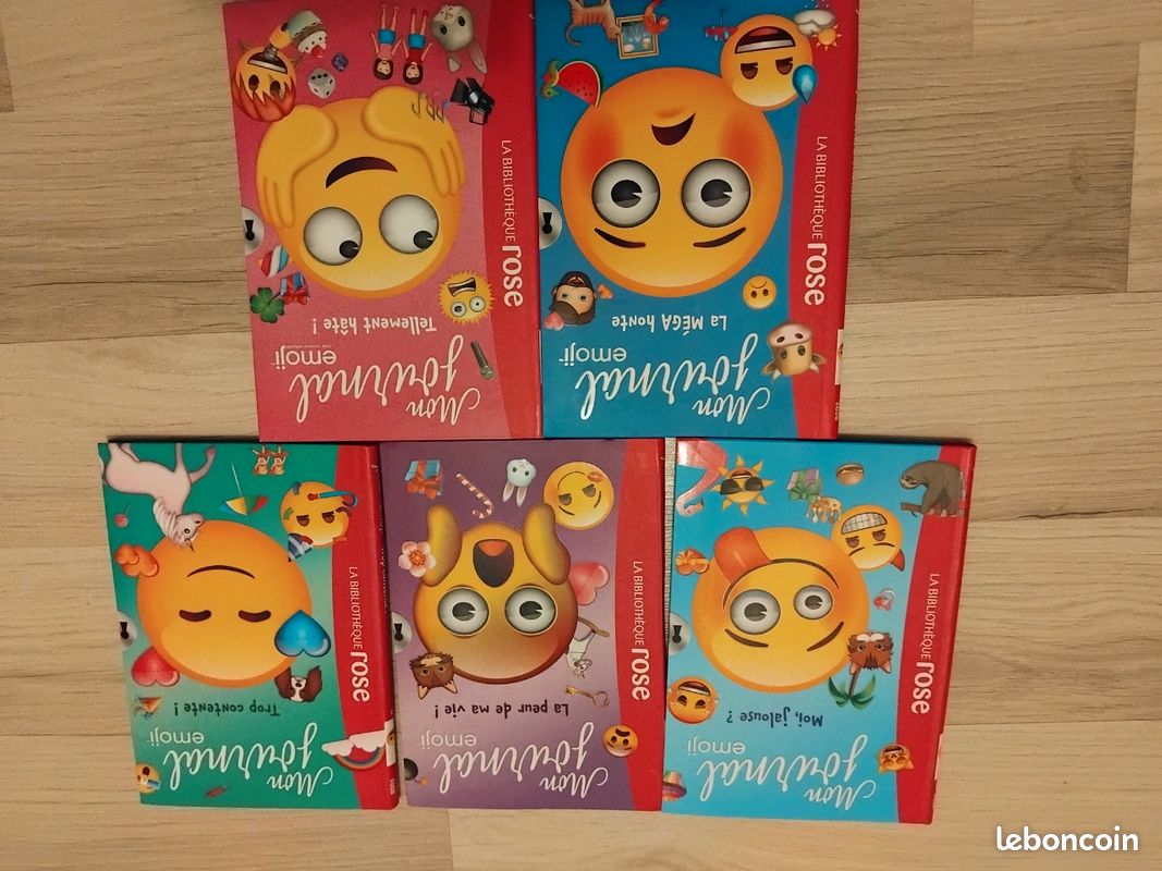 Lot de livres mon journal emoji (image 1)