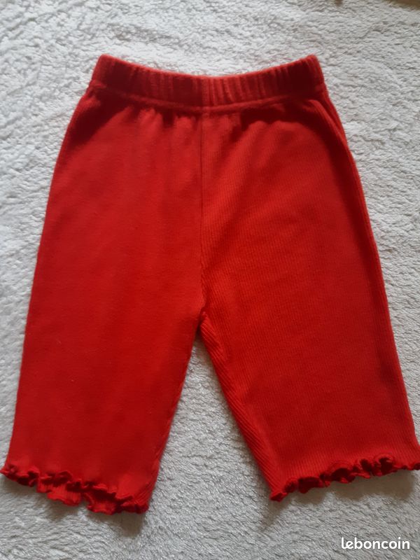 Legging corsaire "de bon matin" - 6 mois (image 1)