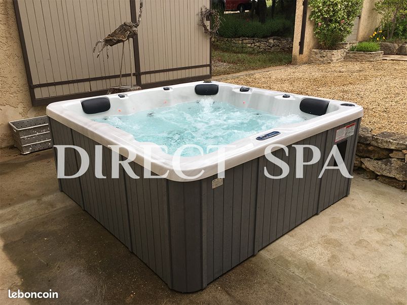 Spa 5 places ordi Balboa coque Aristech / châssis bois visible show-room (image 3)