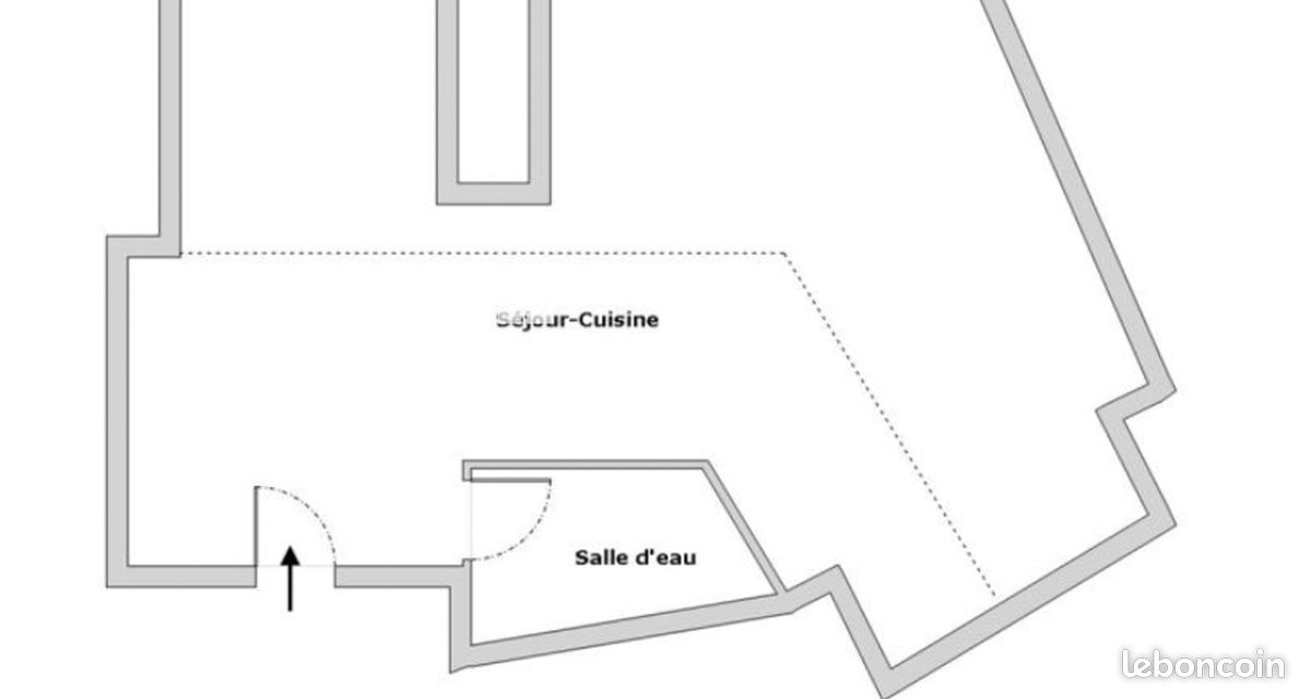 Studio de 30 m2 - Métro Jean Jaurès (image 6)